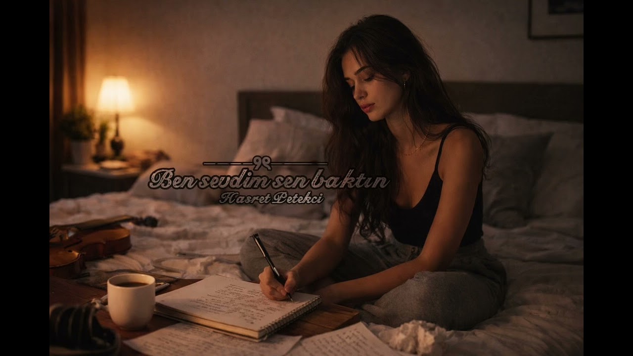 Ben Sevdim Sen Baktın  (Lyrics Video)