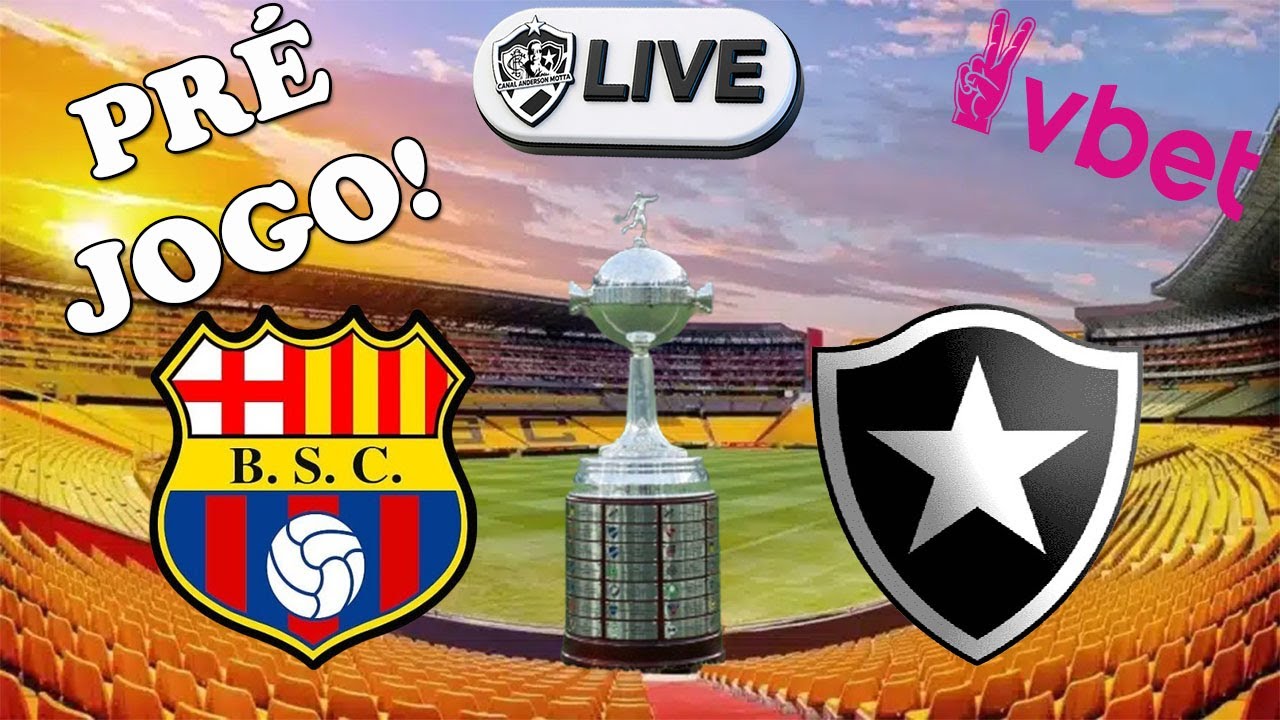 LIVE ALVINEGRA RAIZ - COPA LIBERTADORES - 3° FASE- PRÉ JOGO BARCELONA-EQU X BOTAFOGO! JOGAR COM RAÇA