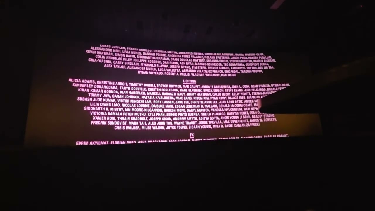 Avatar 3 end credits