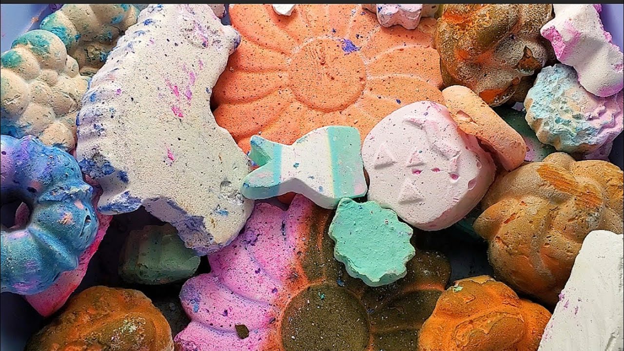 ASSORTED REFORMED GYM CHALK CRUMBLE-ASMR