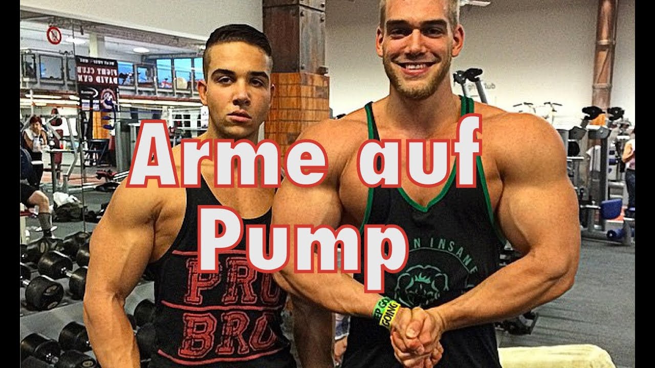 Brutales Arm Workout mit Schweizer Meister Yannis Karrer (19) - Teil 2