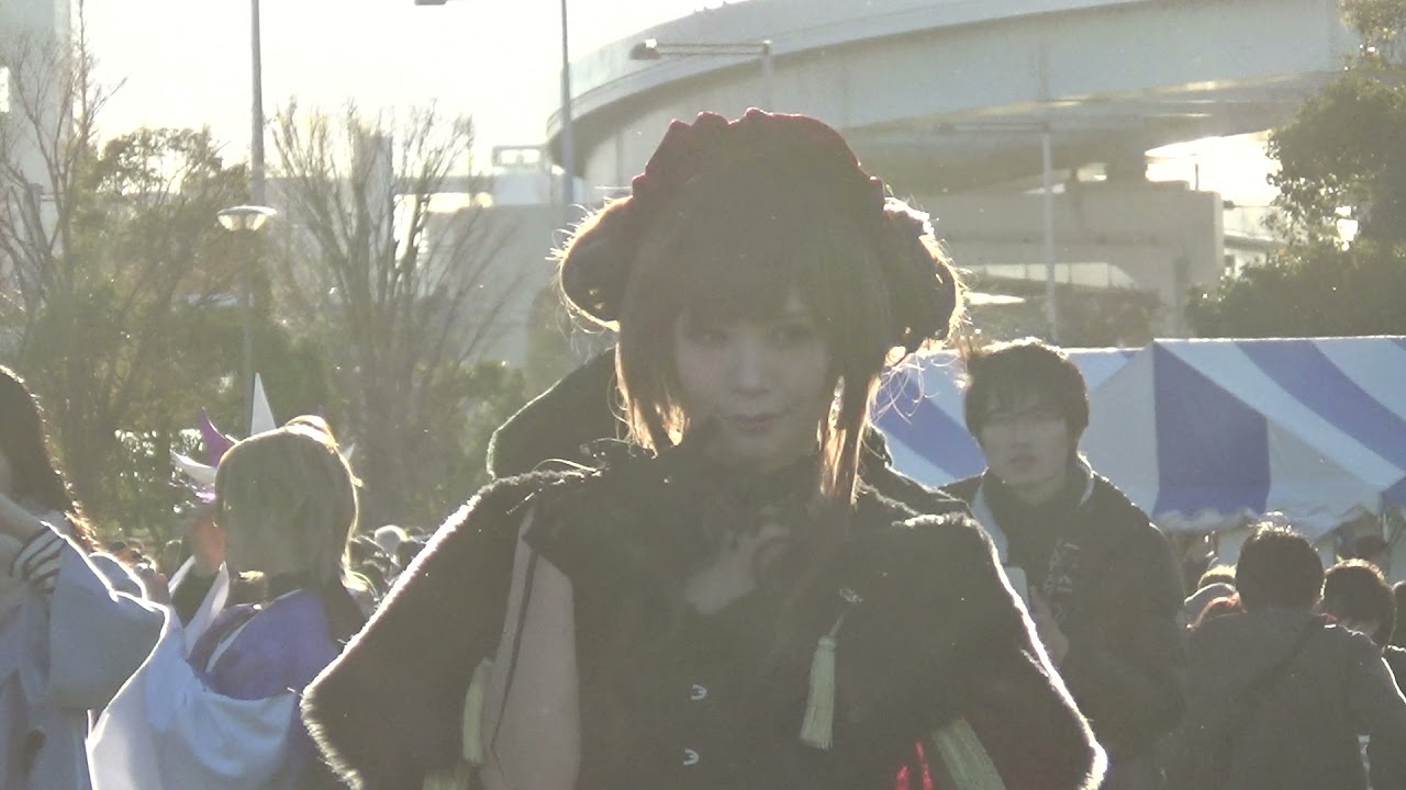 ローゼンメイデン真紅C95 コミケ Comic Market 95 美少女コスプレイヤ－  2018 12 30 防災公園