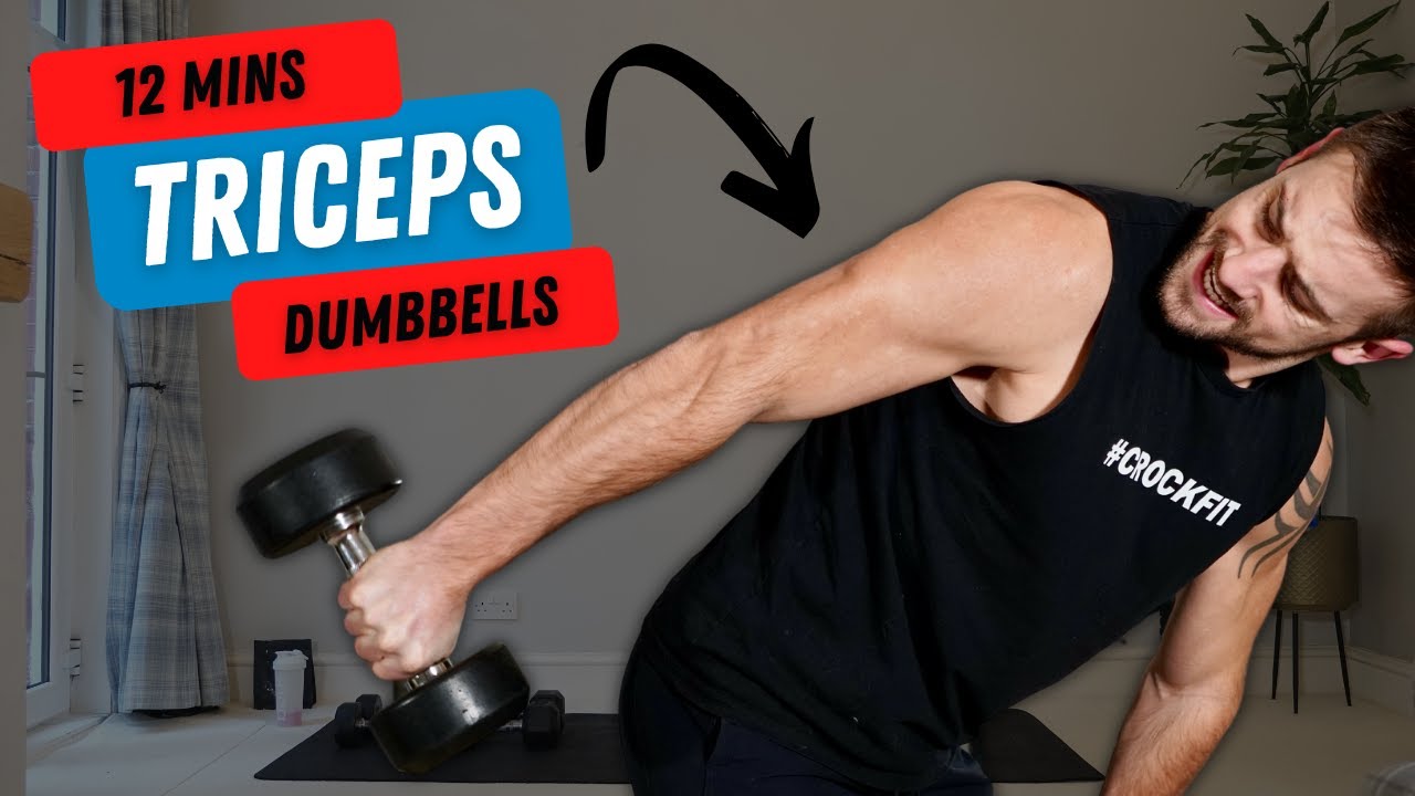 12 Minute Dumbbell Tricep Blaster💥