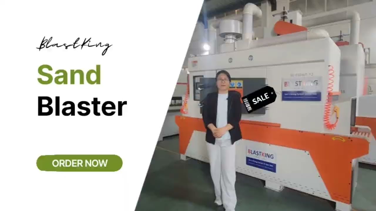 BlastKing Custom Sand Blasting Machine &ndash; Engineered to Fit Your Unique Production Needs ⚙️