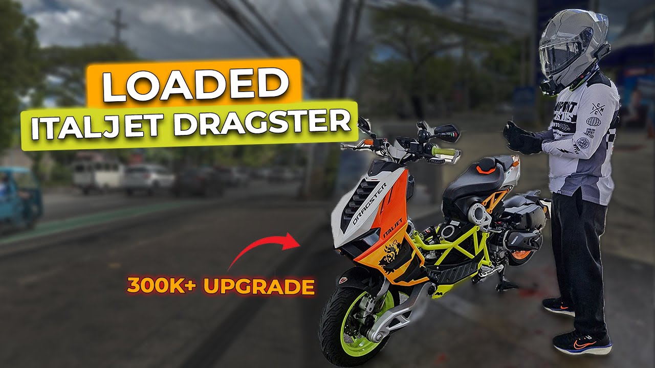 Pickup Up A Malossi Edition Italjet Dragster | Straight Malossi, Ohlins, Brembo Upgrades