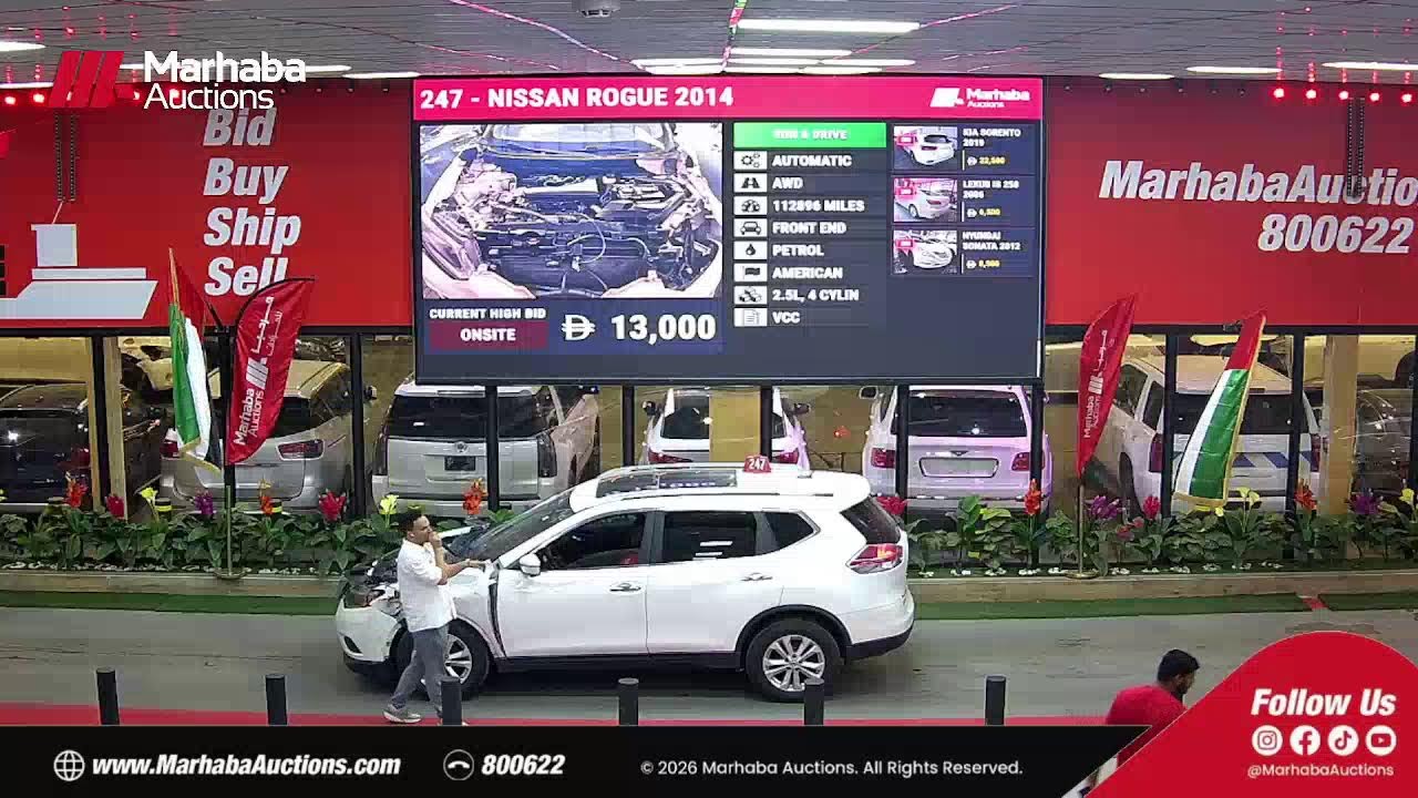 Marhaba Auctions - Main Branch - 21 June 2026