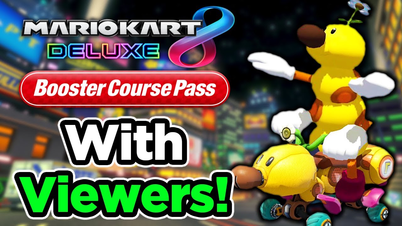 🔴 WAVE 5 IS HERE!! - Playing Mario Kart 8 Deluxe with Viewers!