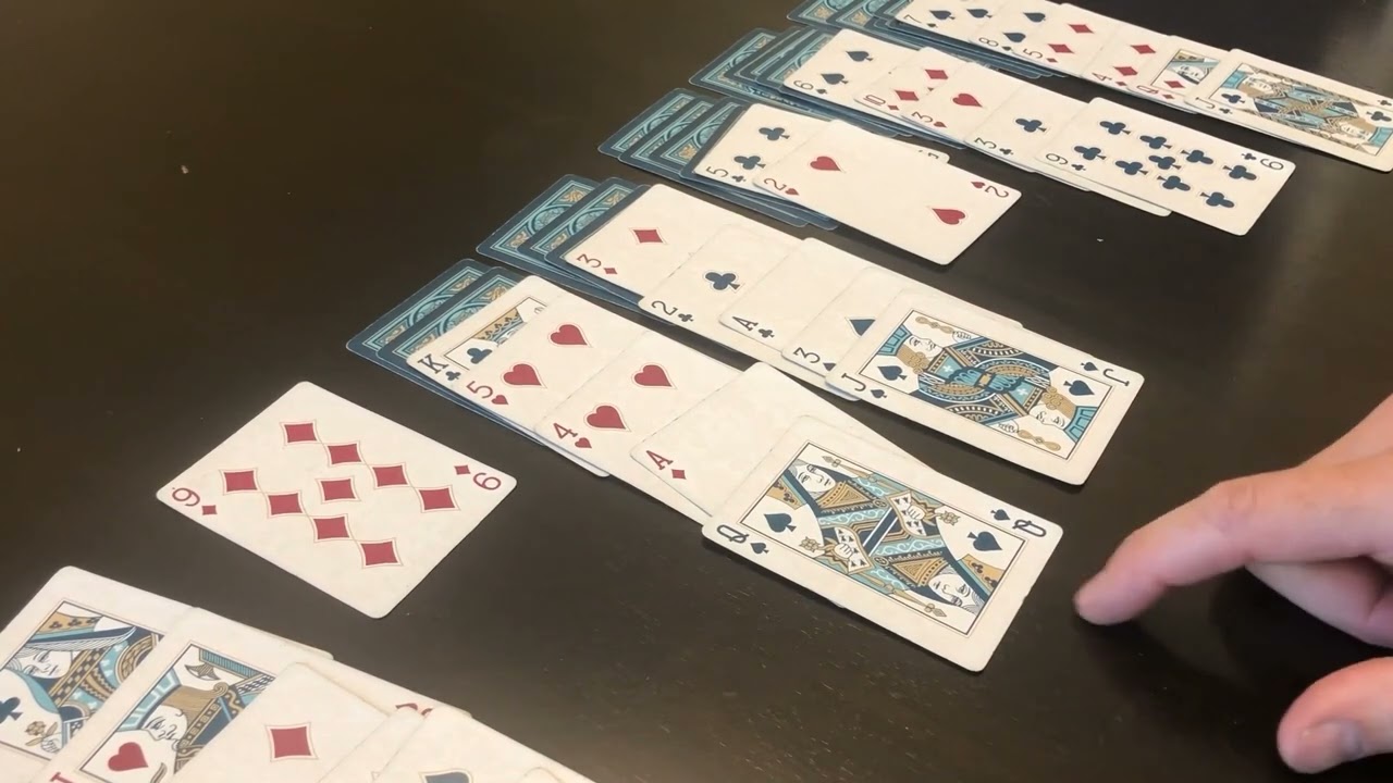 How to play Yukon Solitaire
