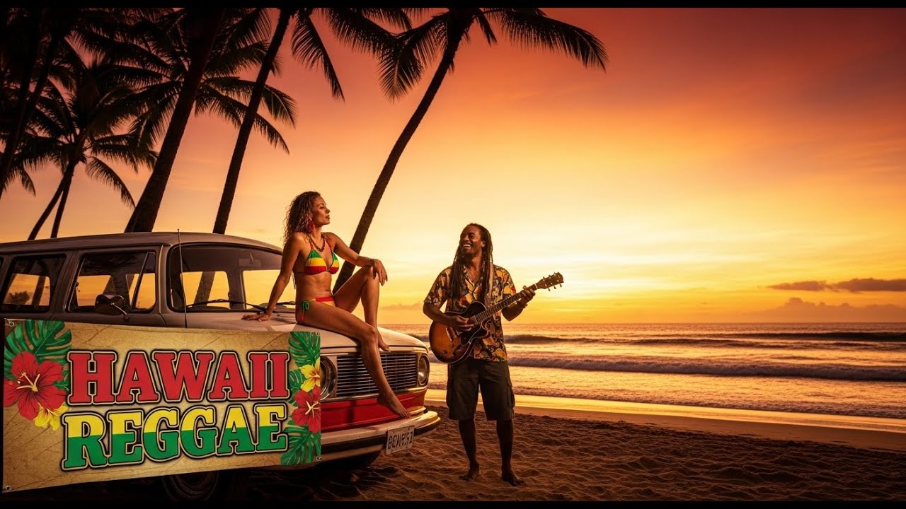 Pacific Breeze Reggae 🌊 Relaxing Hawaiian Island Sounds 2026