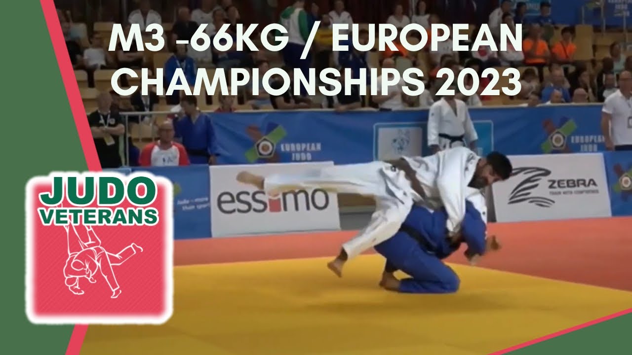 🌏Round 1 -66kg / M3 - HUBERT (GER) v NUSSBAUM (SUI) Podcetrtek, Slo Europ Judo Ch. Veterans 2023