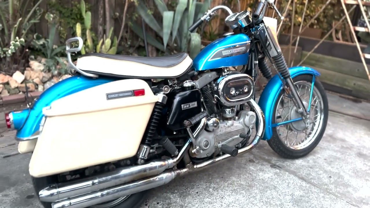 1969 XLH Sportster Original paint SPARKLING BLUE