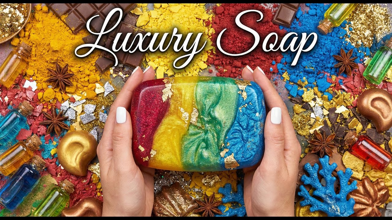 Satisfying Soap crushing asmr | jabón ASMR | Satisfying Sounds | ASMR No talking 🧼 #fallasleepnow
