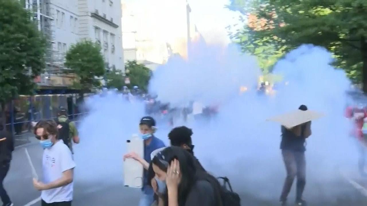 White House Denies Using Tear Gas on Protesters