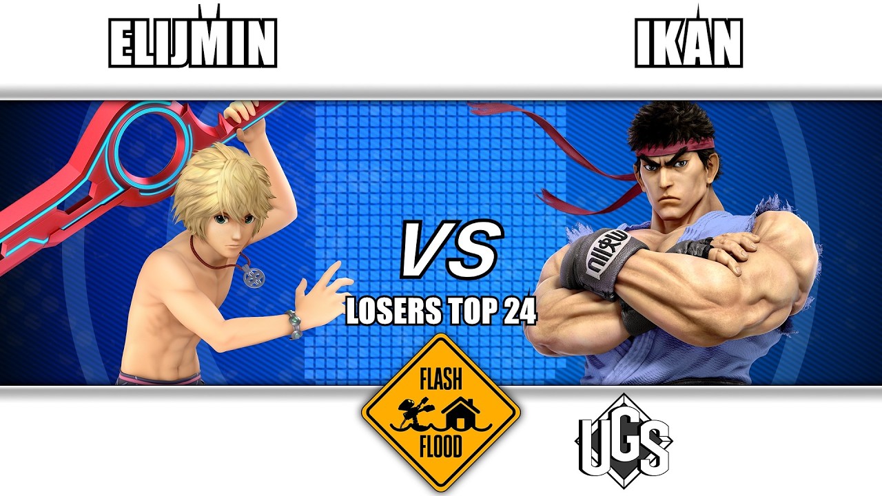 Flash Flood - Losers Top 24 - elijmin(Shulk) Vs. Ikan(Ryu)