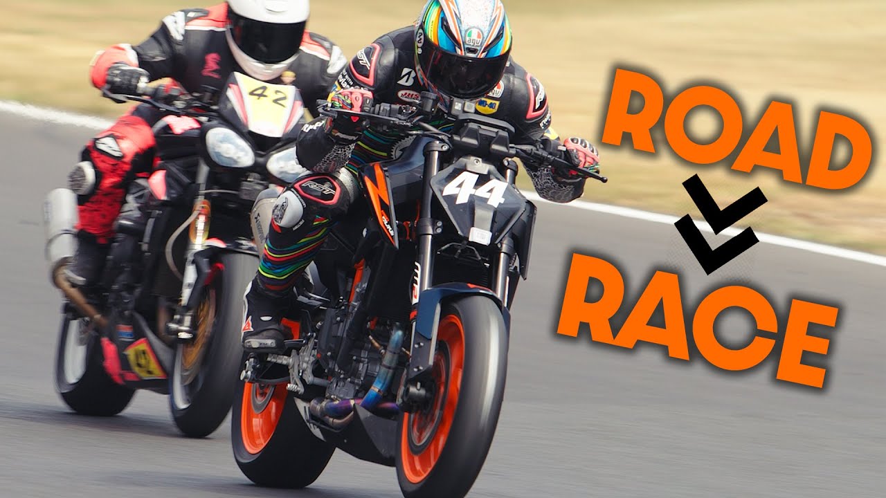 Дорога к гонке | KTM 890 Duke R Racer