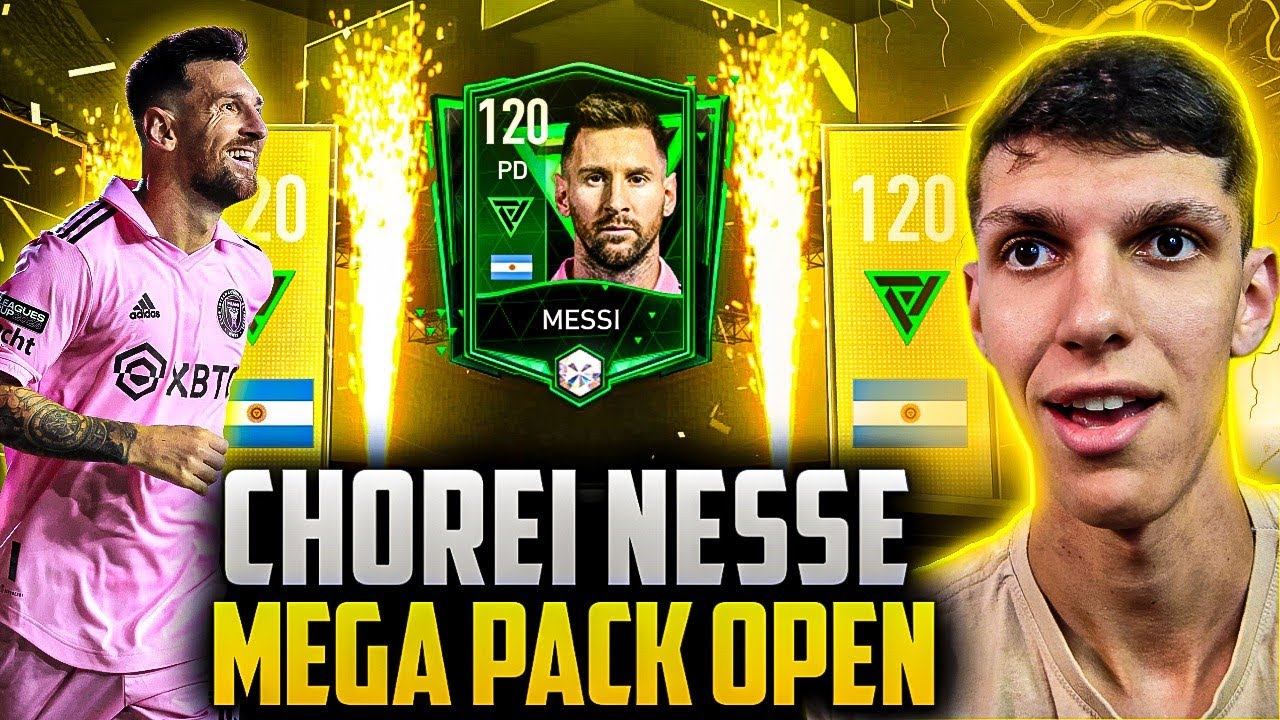 TIREI O MESSI 120 E CHOREI😭 NO MEGA PACK OPEN🔥 COMO PEGAR 118+ GRÁTIS P/ TODOS🤩 FIFA MOBILE 23