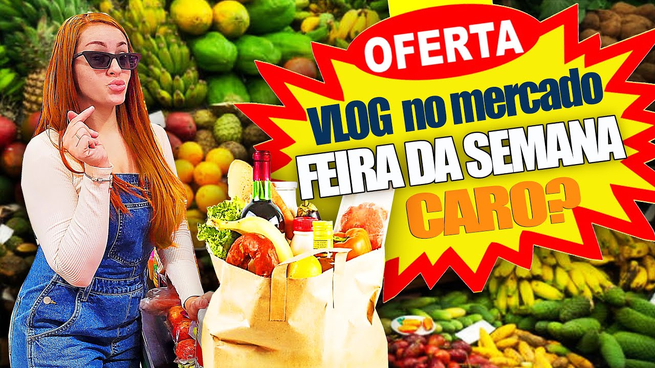 VLOG NO MERCADO - FEIRA DA SEMANA - COMPAREM COM OS PRE&Ccedil;OS DA CIDADE DE VOC&Ecirc;S