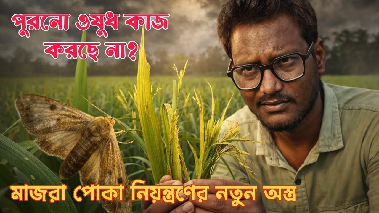 মাজরা পোকার রেজিস্ট্যান্স ভাঙতে নতুন জেনারেশনের ৩টি শক্তিশালী কীটনাশক।