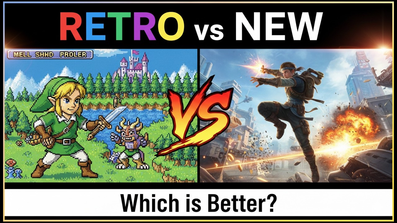 Were Old Games Better, or is Nostalgia Lying to Us?