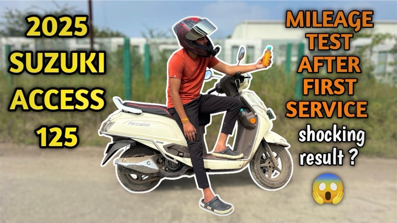 2025 SUZUKI ACCESS 125 🔥 MILEAGE TEST 😱 