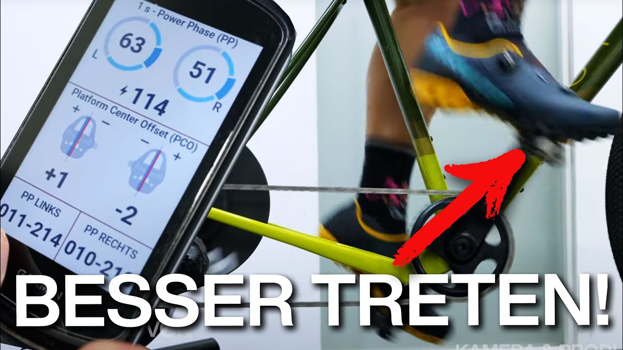 Effizienter, runder Tritt! Cycling Dynamics per Garmin Rally/Vector 3 Wattmesspedale + Edge 1040