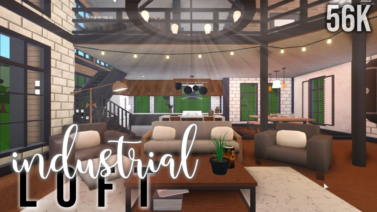 [BLOXBURG] Industrial Loft 59k (Speedbuild)