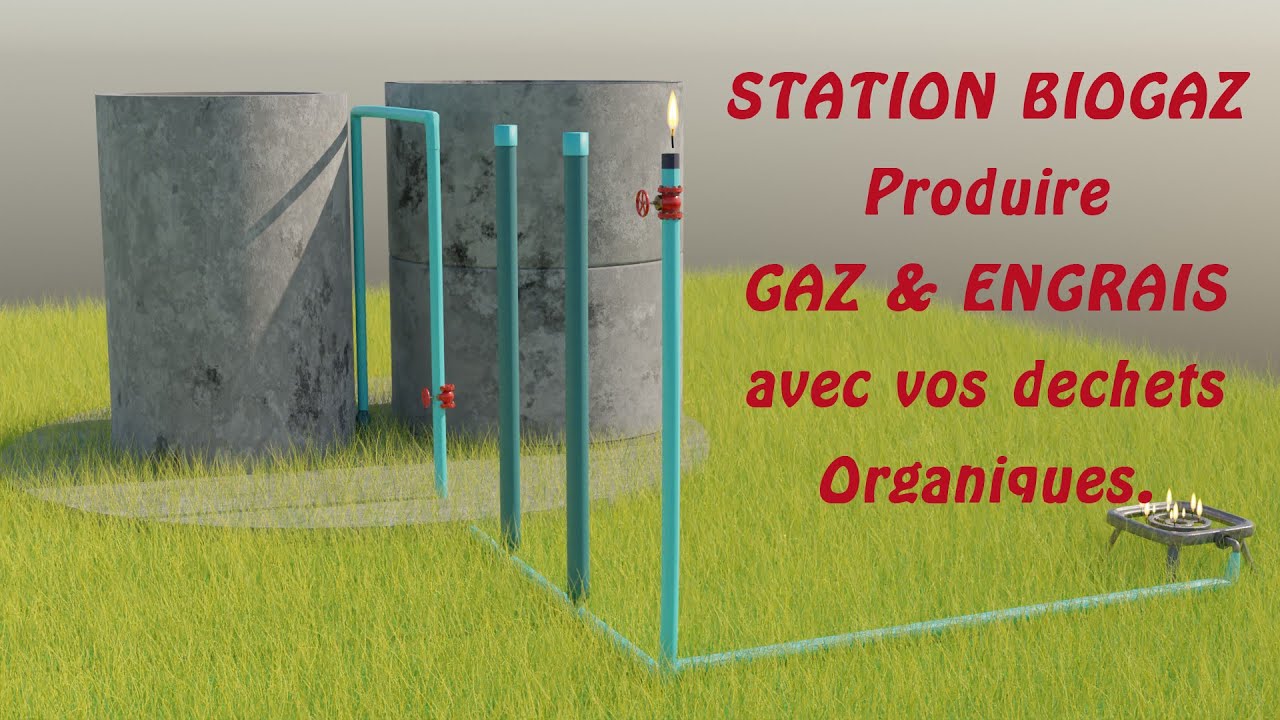 Construire une station de Biogaz domestique économique PÄRT 1 !