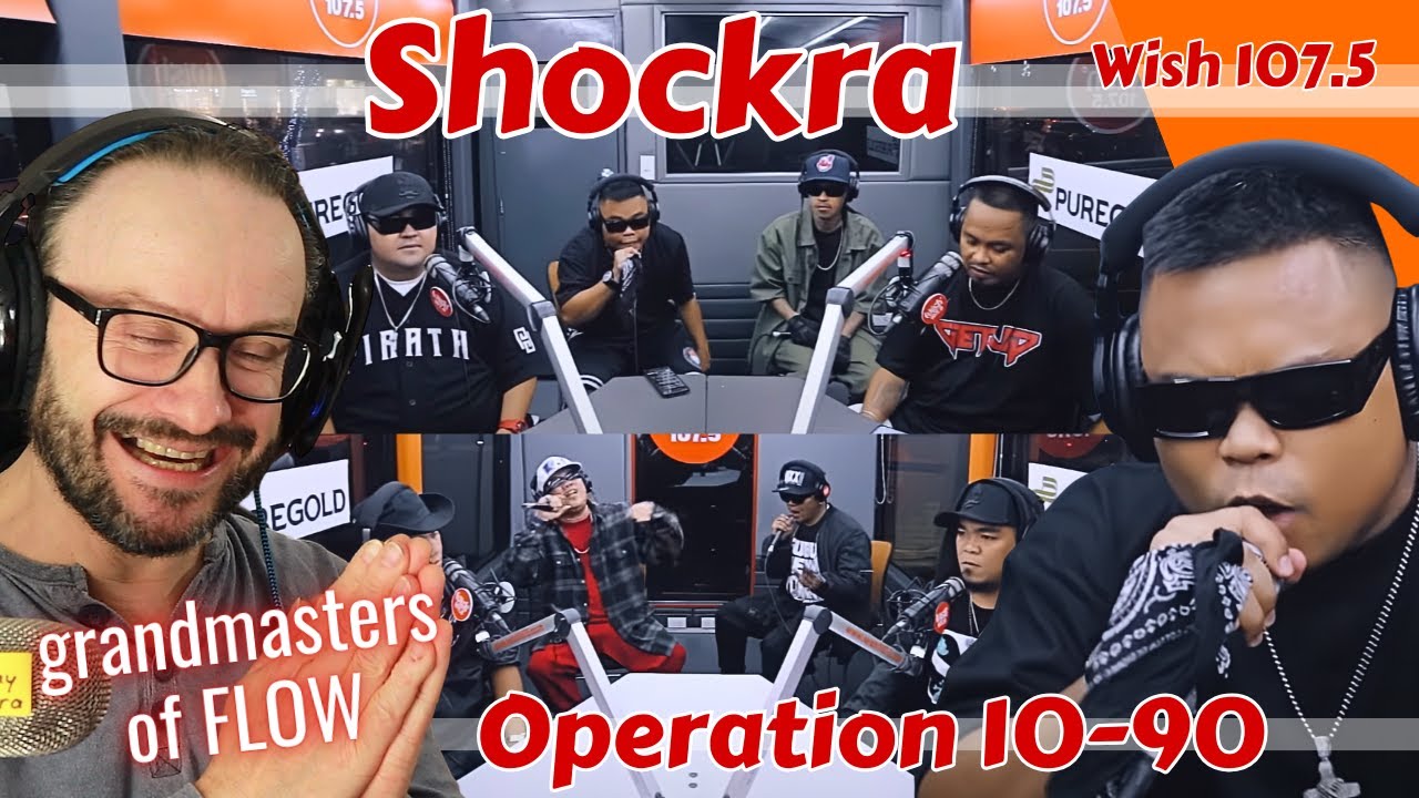 masters of flow!! SHOCKRA - Operation 10-90 - Wish 107.5 reaction