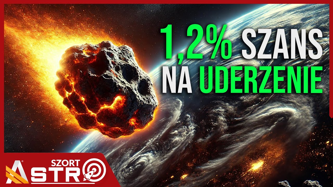 Ta asteroida uderzy w Ziemię w 2032 roku? Spokojnie! Ale obserwujmy.  - AstroSzort