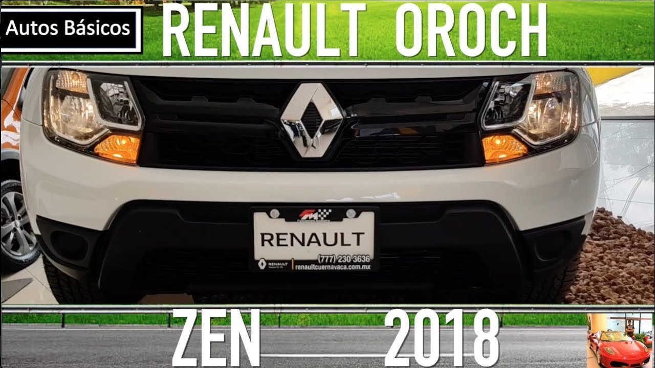 Renault Oroch 2018 Versión básica