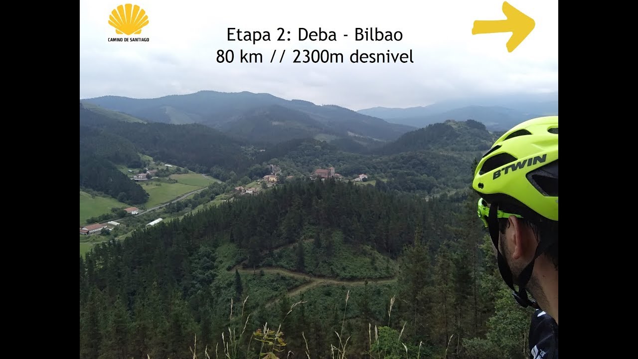 Camino de Santiago. Camino del Norte. Etapa 2 Deba - Bilbao
