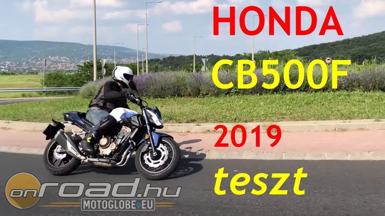 Honda CB500F (2019) teszt 4K - Onroad.hu