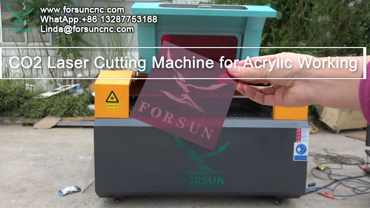 CO2 Laser Cutting Machine for Acrylic Cutting and Engraving