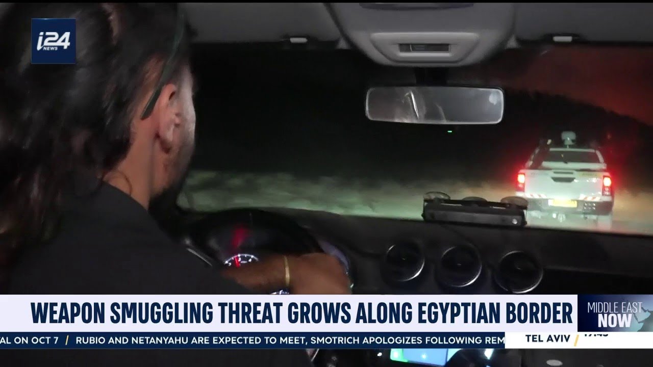 Weapons smuggling threat grows along Egyptian border