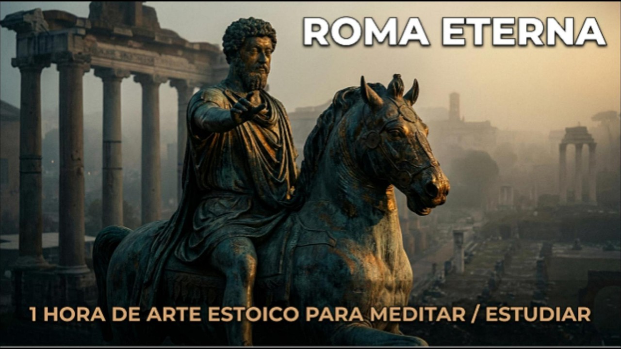 Roma Eterna 🏛️ | 1 Hora de Arte Estoico para Estudiar, Meditar y Concentrarse