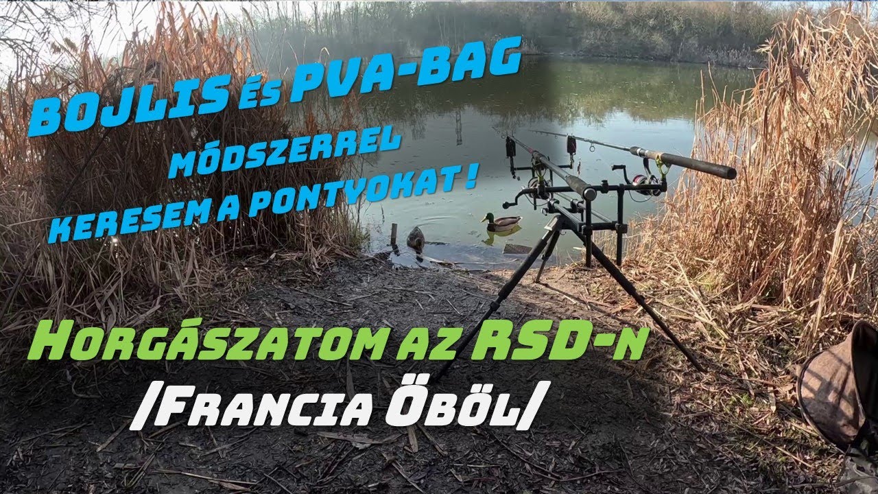 Tavaszias 18-Fokban Bojlis És PVA Bag Horgászatom Az Rsd-n !!