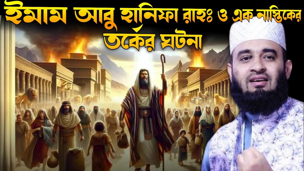 ইমাম আবু হানিফা রাহঃ ও এক নাস্তিকের তর্কের কাহিনি।। মিজানুর রহমান আজহারি Mizanur Rahman azhari 2025