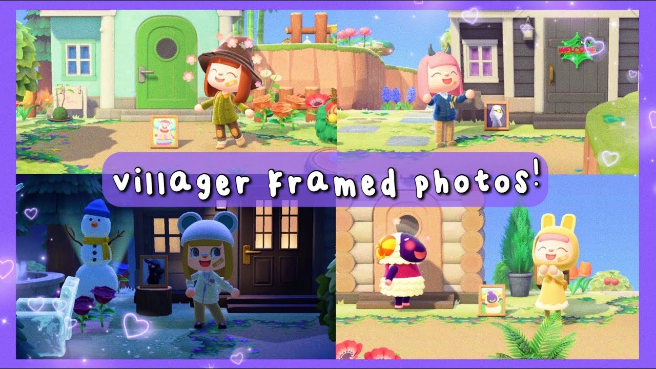 how to get villager framed photos easily with fossils in animal crossing new horizons!