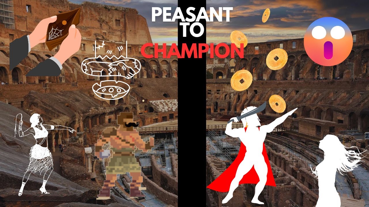 Gladiator Manager Ep.1 – From Peasant to People’s Champion! (How to Get Good!)