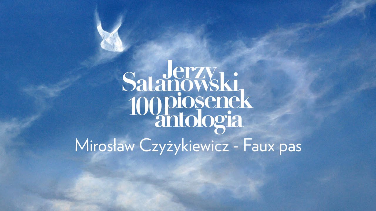 Mirosław Czyżykiewicz - Faux pas