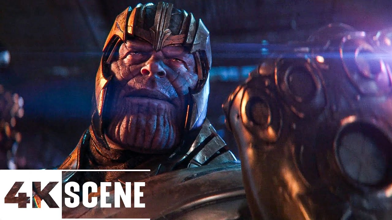 Thanos First Appearance Scene in Avengers Infinity War I 4K Scene I Marvel Universe I