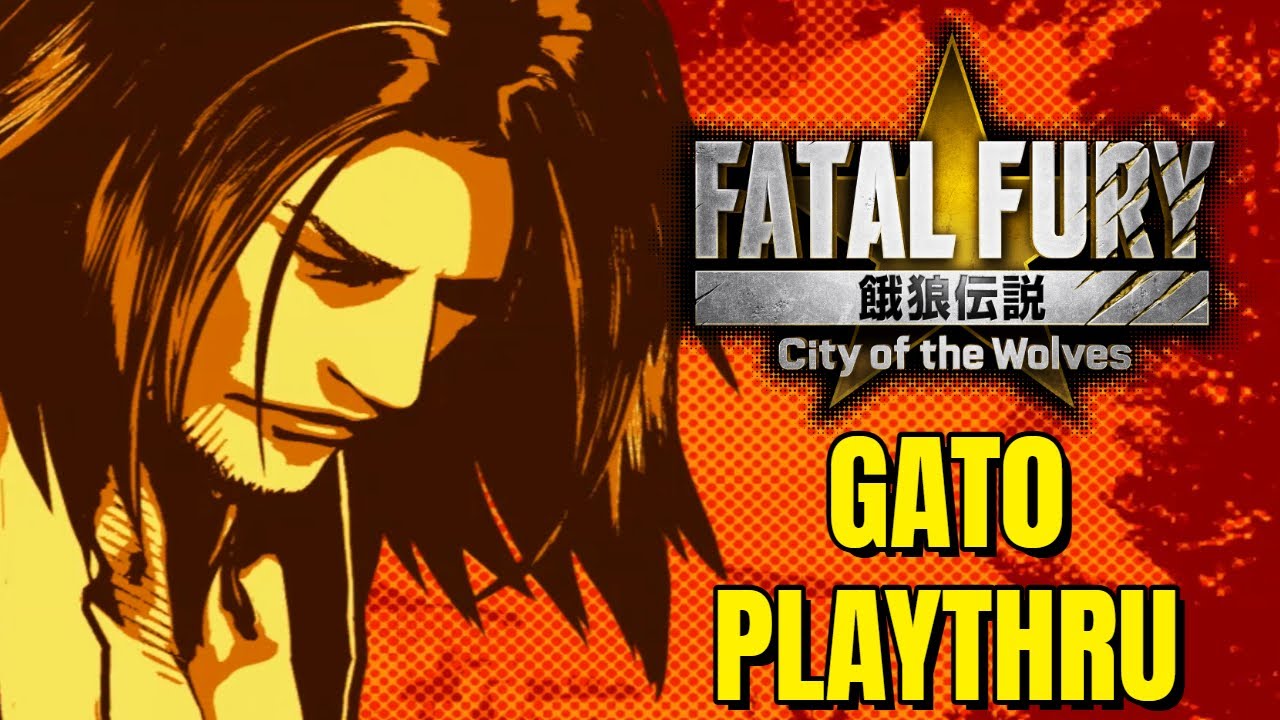 Fatal Fury: City of the Wolves - Gato, Arcade Playthru