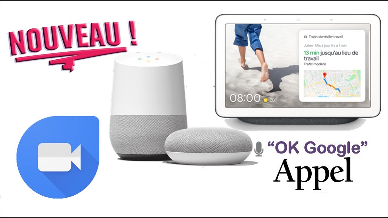 Passer des appels à vos Google Home avec Google DUO