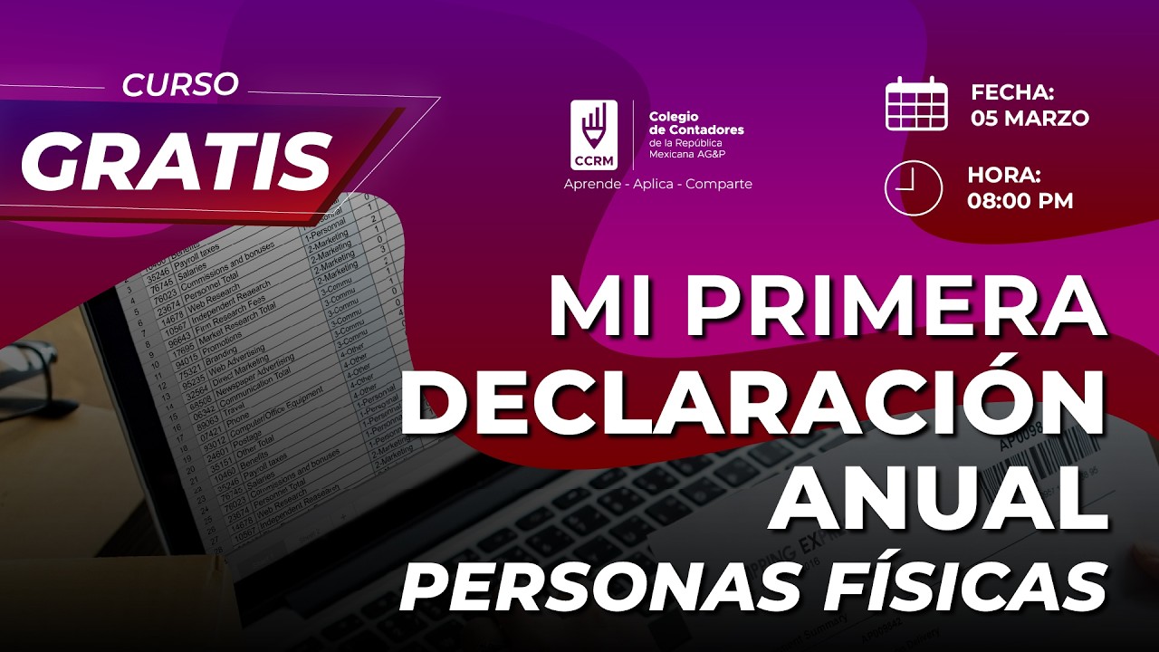MI PRIMERA D.ANUAL PF