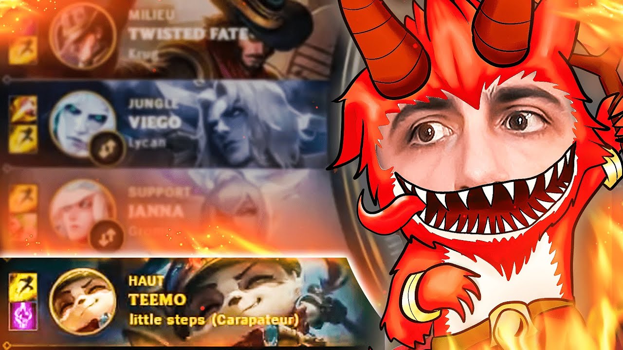 Je first time Teemo apr&egrave;s que Riot ait d&eacute;cid&eacute; de m'autofill top