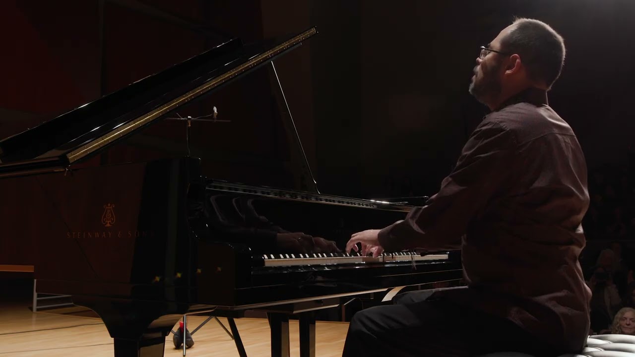 Andrés Jaramillo plays Paola Marquez's Etudes for Immigrants