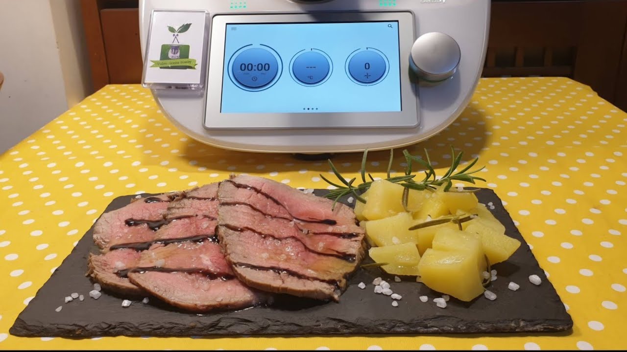 Roast beef con patate per bimby TM7 TM6 TM5 TM31