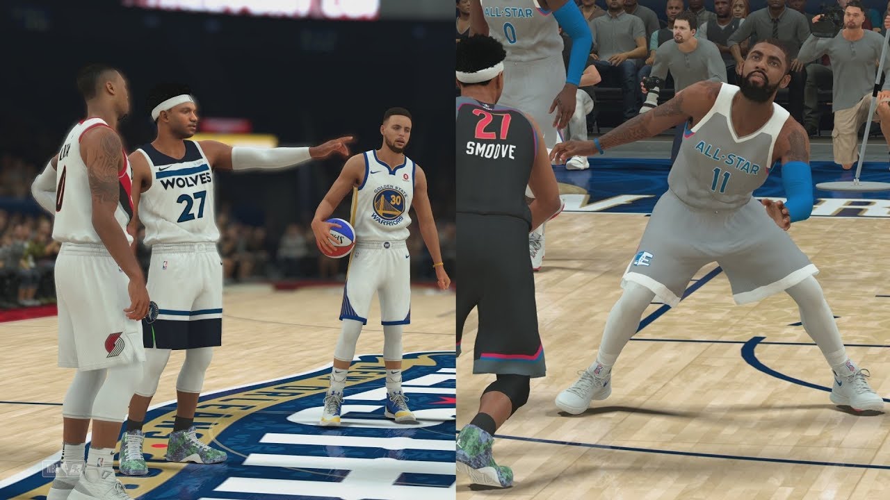 NBA 2K18 My Career - 3 Point Contest & All-Star Game! PS4 Pro 4K Gameplay