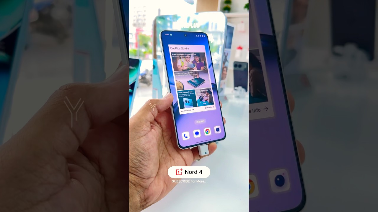 Oneplus Nord 4 #Nord4 #smartphone #Shorts #YouTube