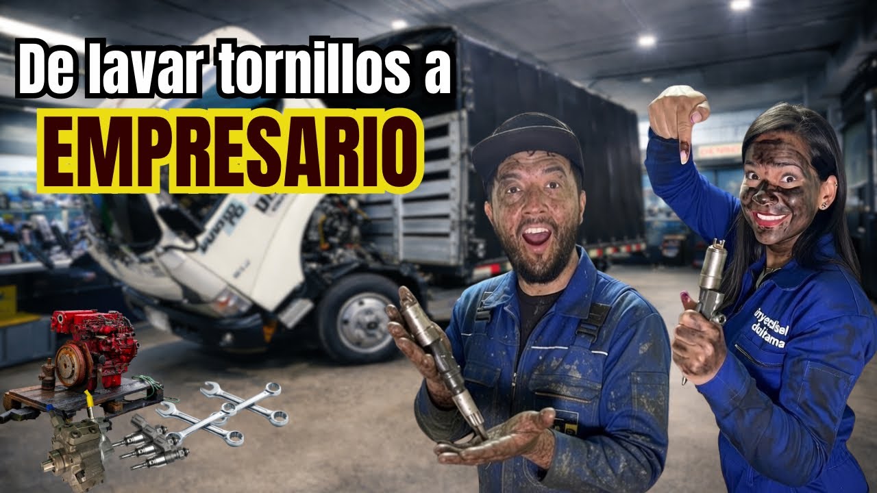 LAVABA TORNILLOS: hoy tiene un IMPERIO diesel en Boyacá